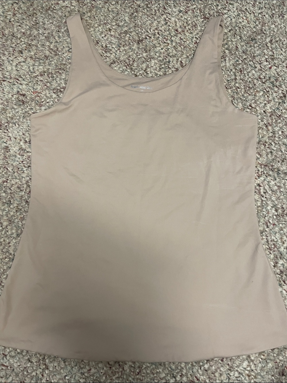 Frank & oak Women’s Sleeveless Scoop Neck Tank Top - nude